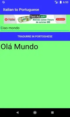 Italian to Portuguese Translator android App screenshot 3